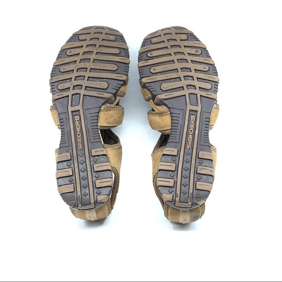 Skechers Biker Excursion Leather Sandals - Picture 7 of 8